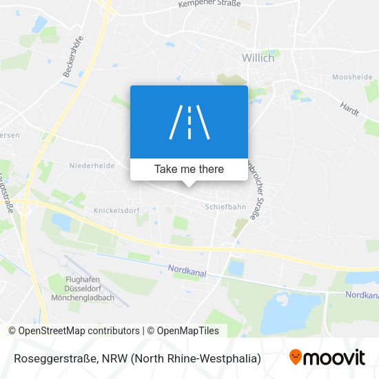 Roseggerstraße map