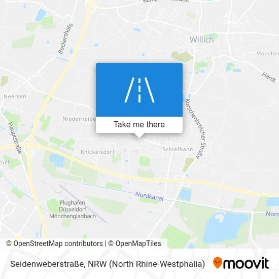 Seidenweberstraße map