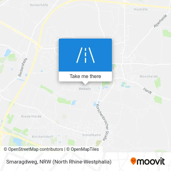 Карта Smaragdweg