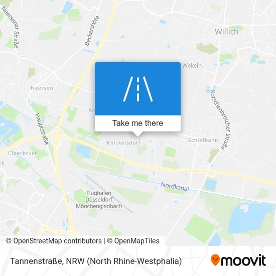 Tannenstraße map