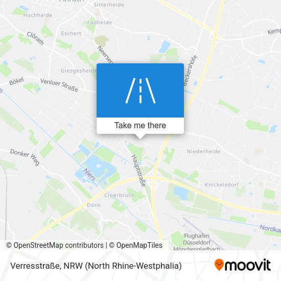 Verresstraße map