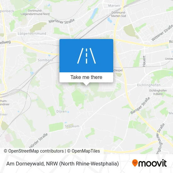 Am Dorneywald map