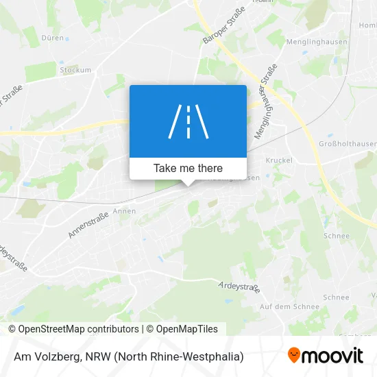 Am Volzberg map