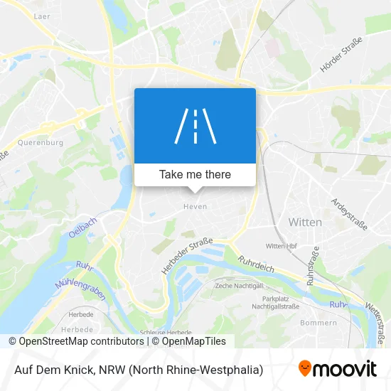 Карта Auf Dem Knick