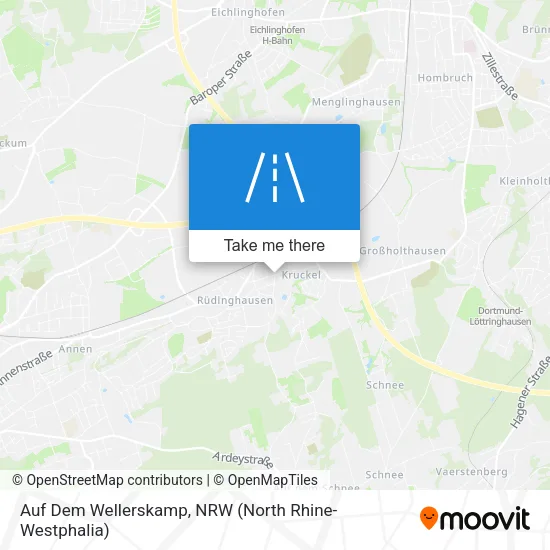 Карта Auf Dem Wellerskamp