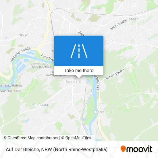 Карта Auf Der Bleiche