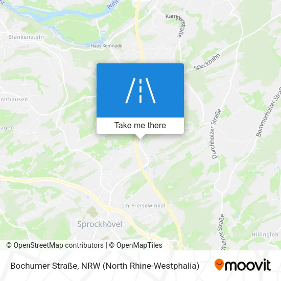 Карта Bochumer Straße
