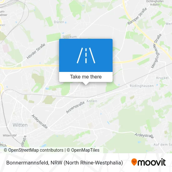 Карта Bonnermannsfeld