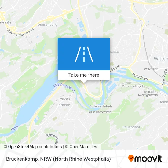 Brückenkamp map
