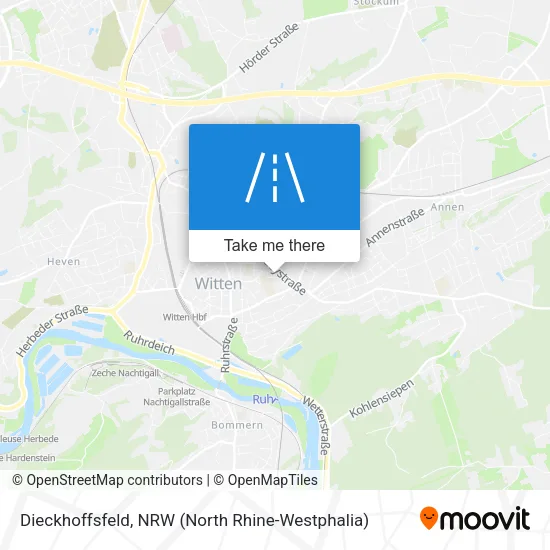 Карта Dieckhoffsfeld