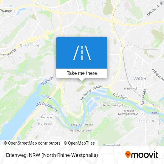 Карта Erlenweg