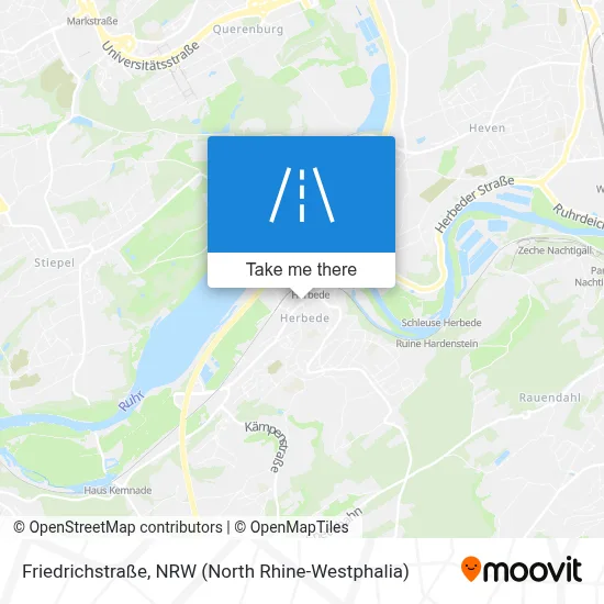 Friedrichstraße map