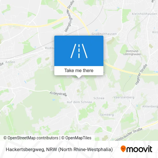 Карта Hackertsbergweg