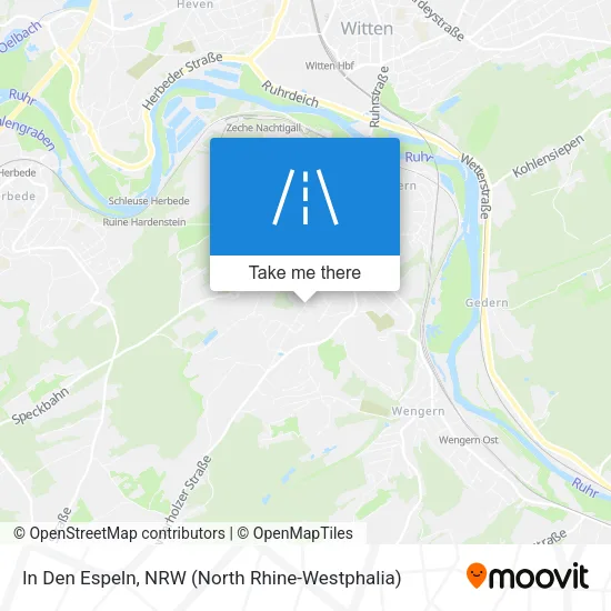 Карта In Den Espeln