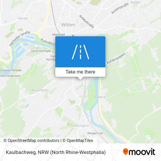 Карта Kaulbachweg