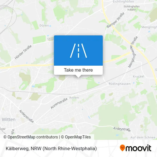 Карта Kälberweg