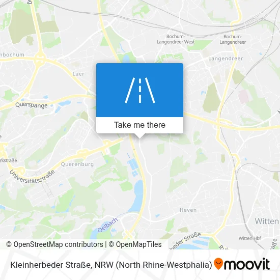 Kleinherbeder Straße map