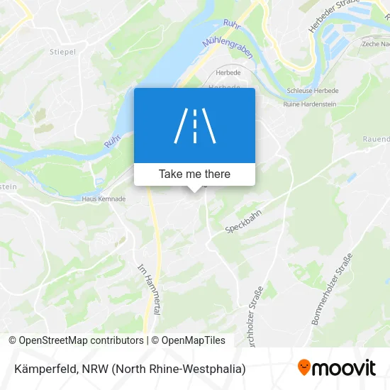 Карта Kämperfeld