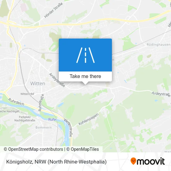 Карта Königsholz