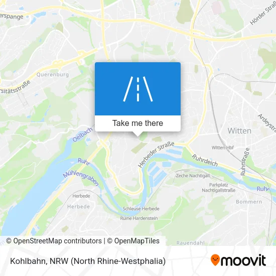 Карта Kohlbahn
