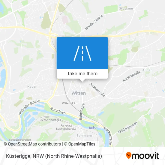 Küsterigge map