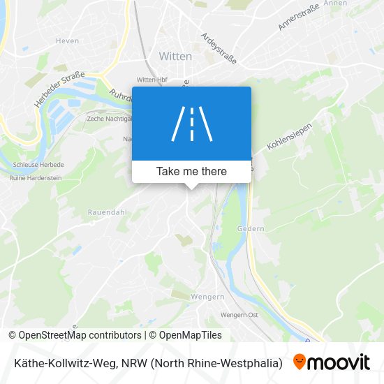 Käthe-Kollwitz-Weg map