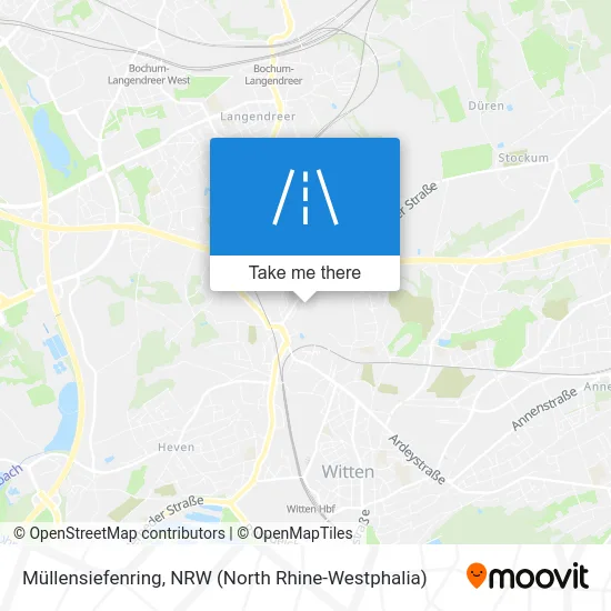 Карта Müllensiefenring