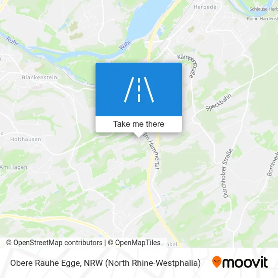 Obere Rauhe Egge map