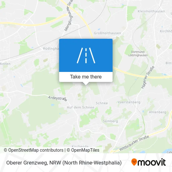 Карта Oberer Grenzweg