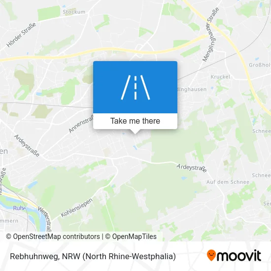 Карта Rebhuhnweg