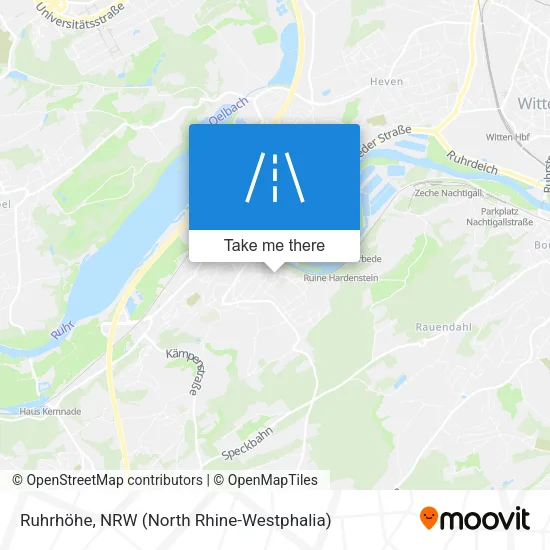 Карта Ruhrhöhe