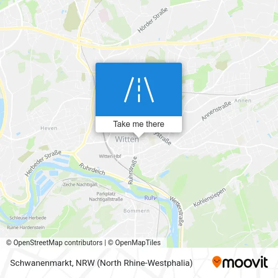 Карта Schwanenmarkt