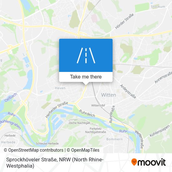Sprockhöveler Straße map