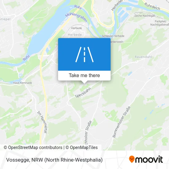 Карта Vossegge