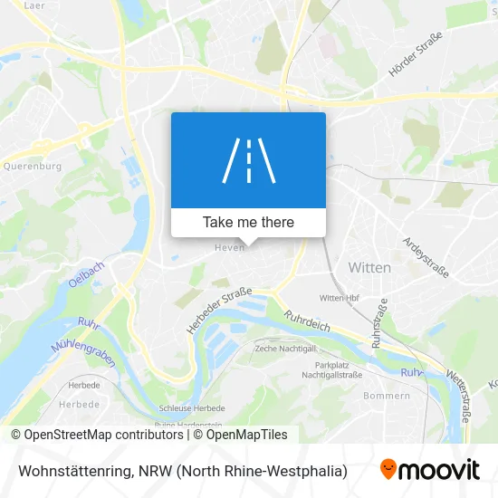 Карта Wohnstättenring