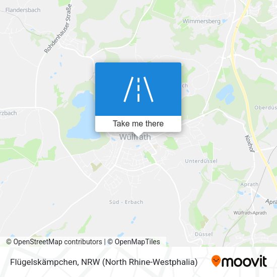 Flügelskämpchen map