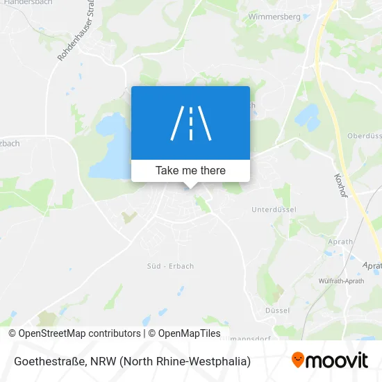 Goethestraße map