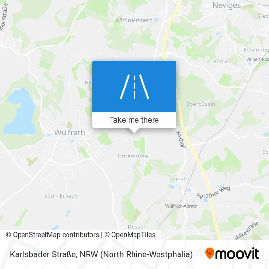 Karlsbader Straße map