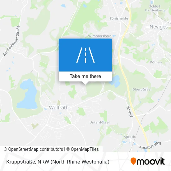 Kruppstraße map