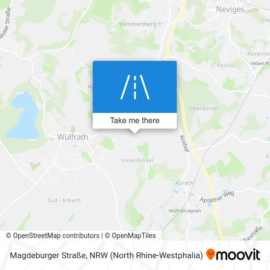 Magdeburger Straße map