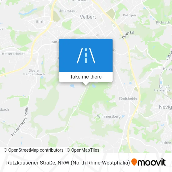 Rützkausener Straße map