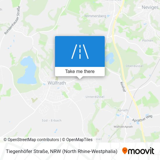 Tiegenhöfer Straße map