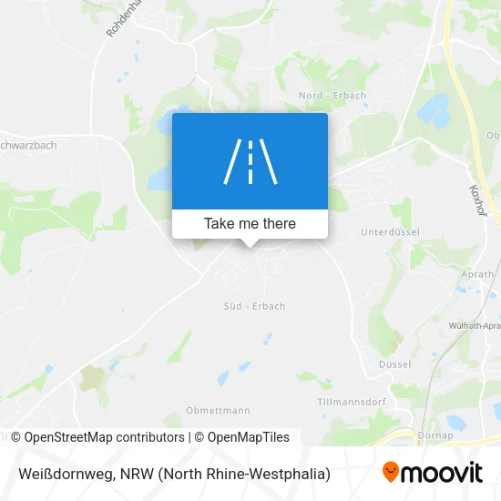 Карта Weißdornweg