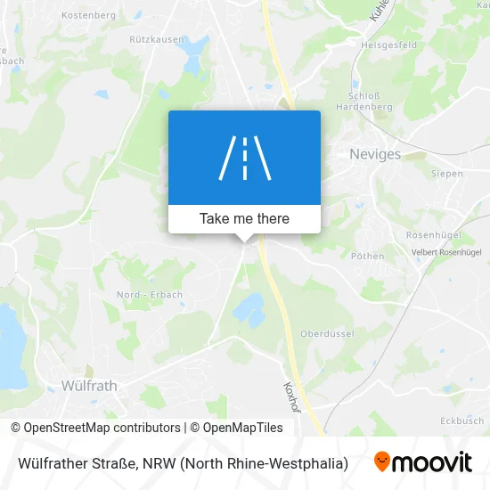 Wülfrather Straße map