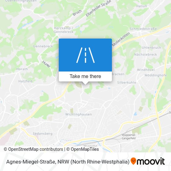 Agnes-Miegel-Straße map