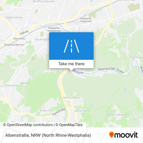 Albenstraße map