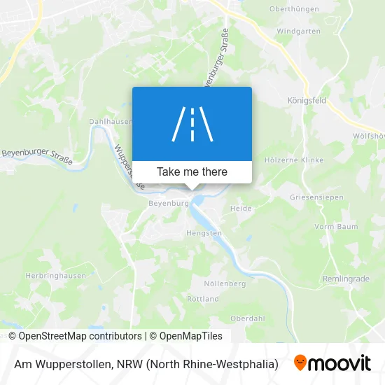 Карта Am Wupperstollen