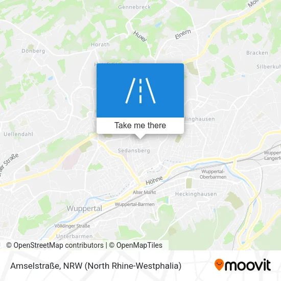 Amselstraße map