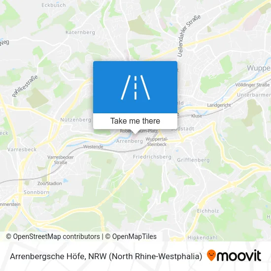 Карта Arrenbergsche Höfe