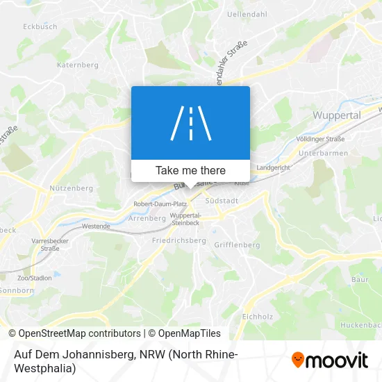 Карта Auf Dem Johannisberg